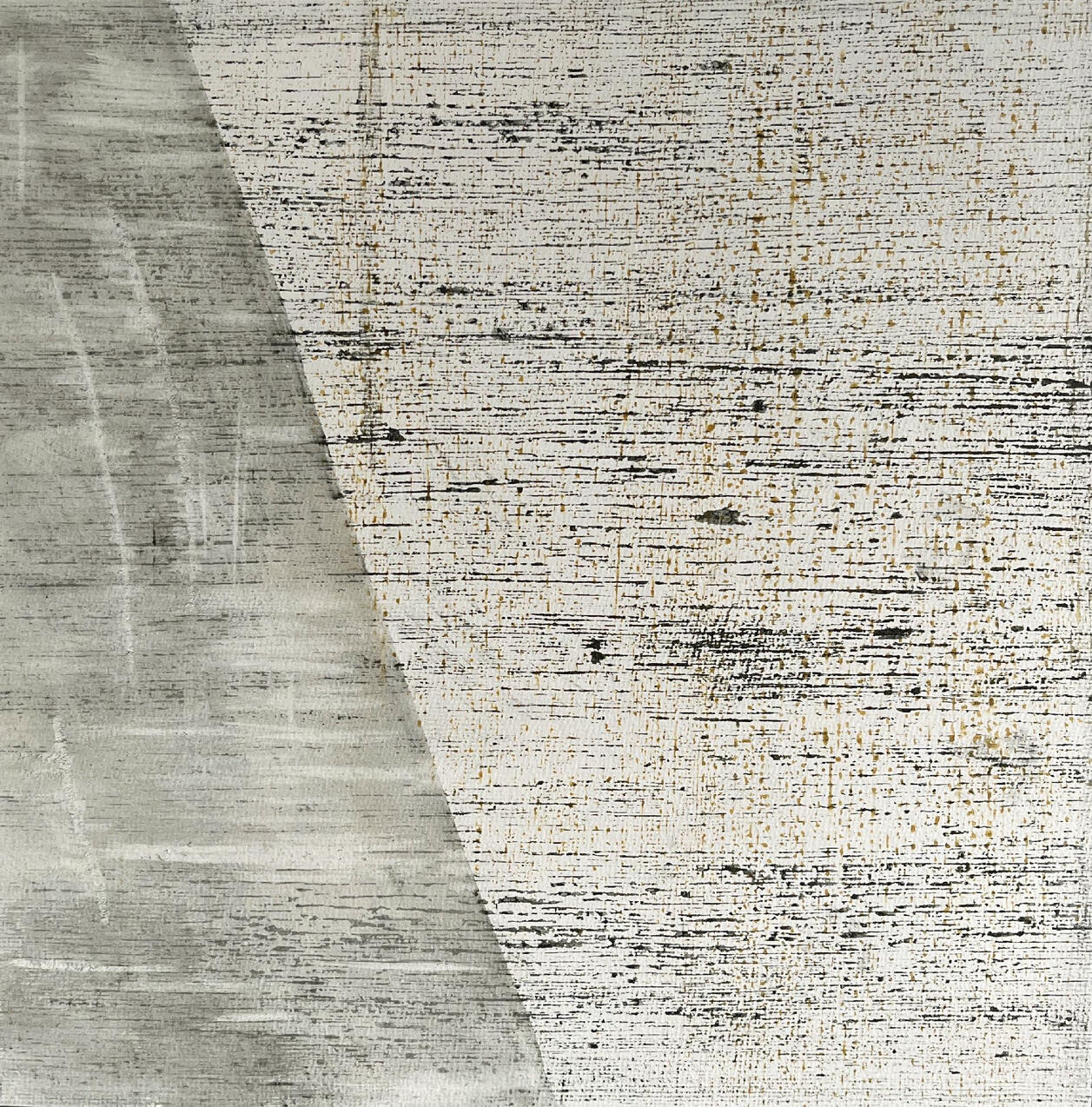 Mälukõla I 2025 akvarell, süsi paberil 37,5 × 37,5 cm