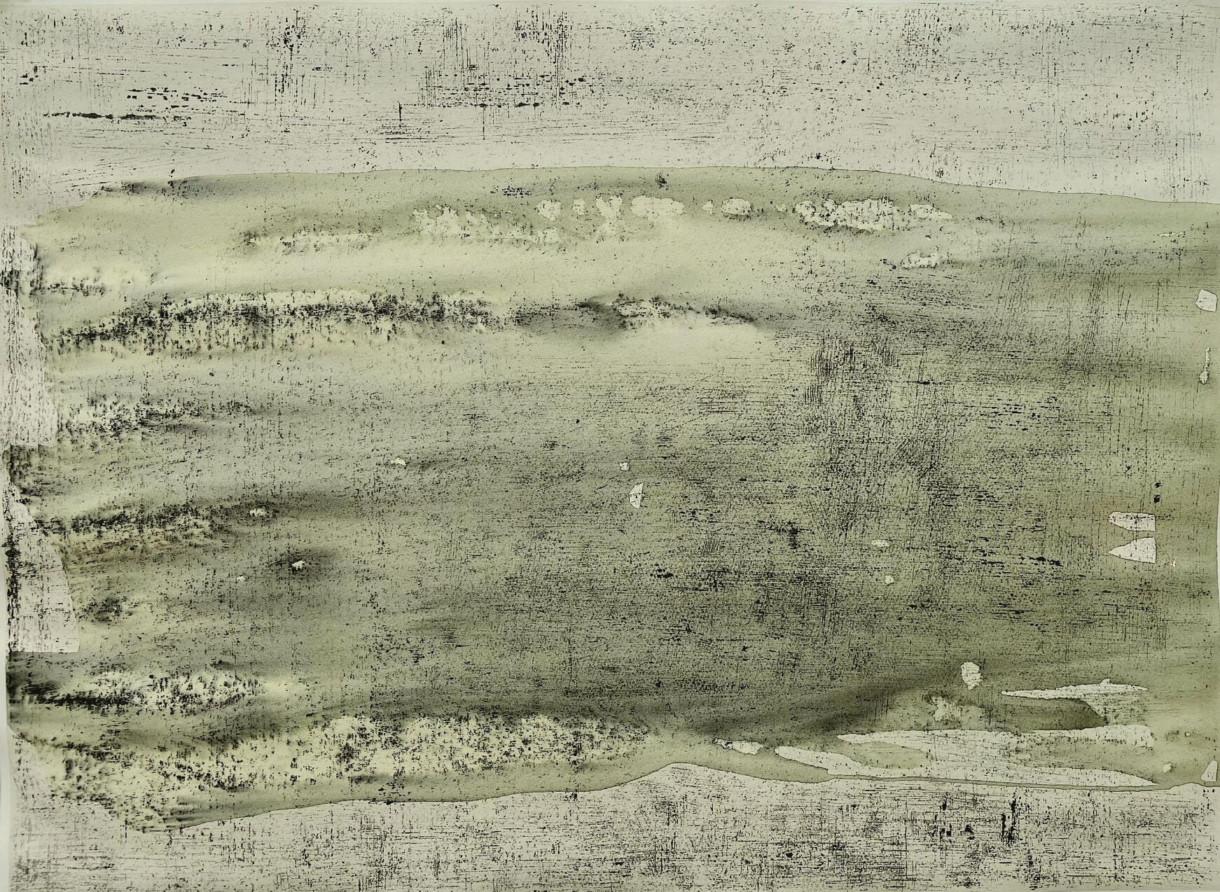 Nimeta 2026 akvarell, süsi paberil 56 × 75,5 cm